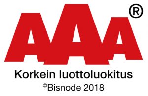 Savon Laaturakennukselle korkein luottoluokitus